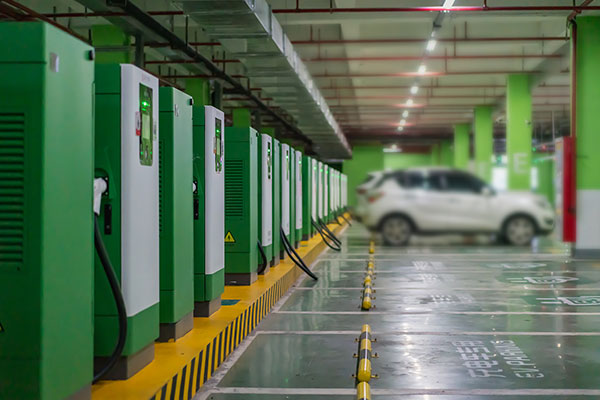 Underground parking lot charging pile